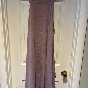 Light Purple Summer/Spring Sleeveless Dress
